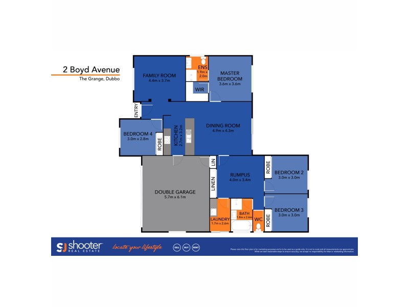 2 Boyd Avenue, Dubbo NSW 2830 Floorplan