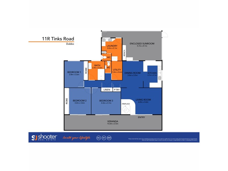11R Tinks Road, Dubbo NSW 2830 Floorplan
