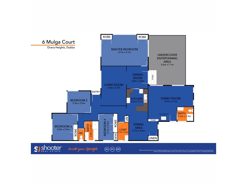 6 Mulga Court, Dubbo NSW 2830 Floorplan