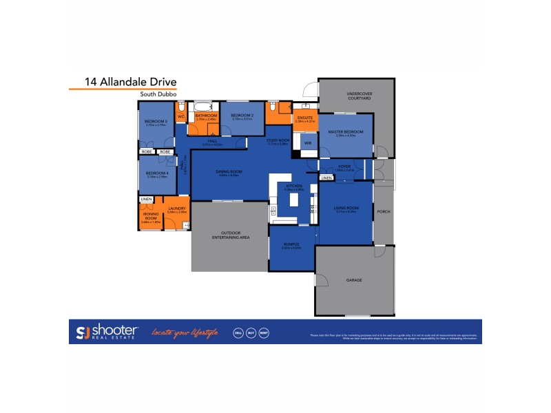14 Allandale Drive, Dubbo NSW 2830 Floorplan