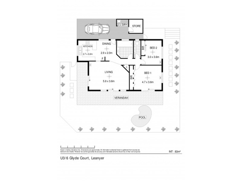 3/6 Glyde Court, Leanyer NT 0812 Floorplan