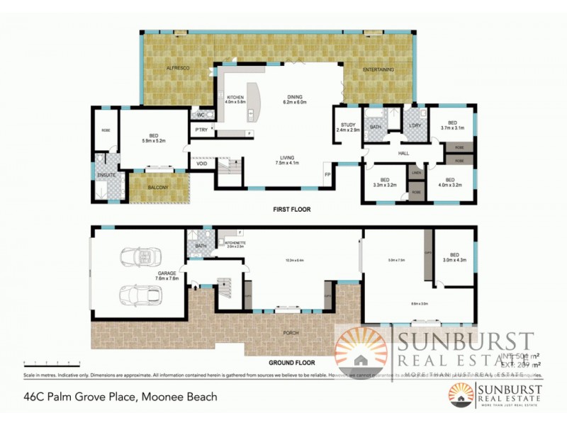 46c Palm Grove Place, Moonee Beach NSW 2450 Floorplan