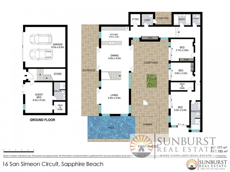 16 San Simeon Circuit, Sapphire Beach NSW 2450 Floorplan