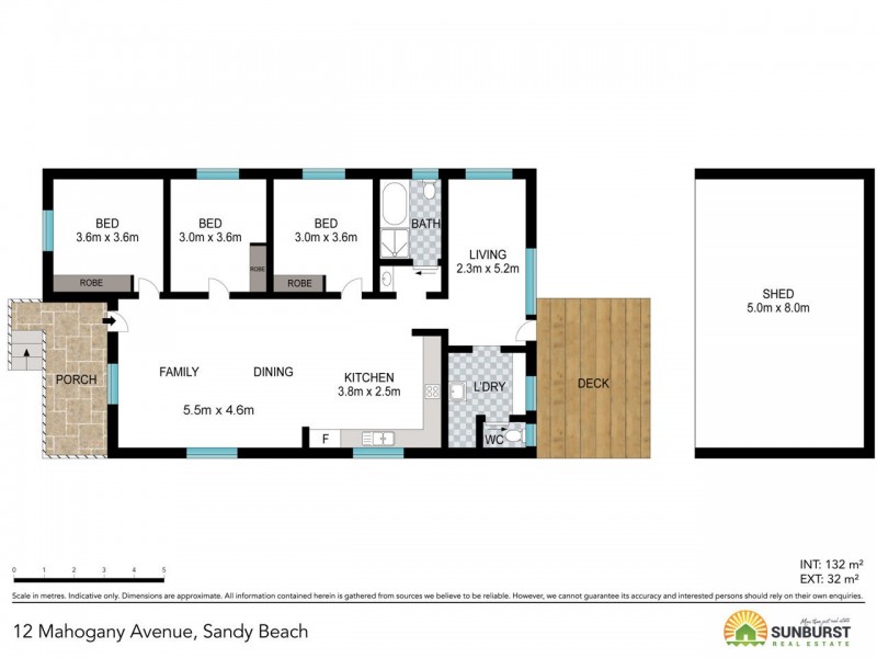 12 Mahogany Avenue, Sandy Beach NSW 2456 Floorplan