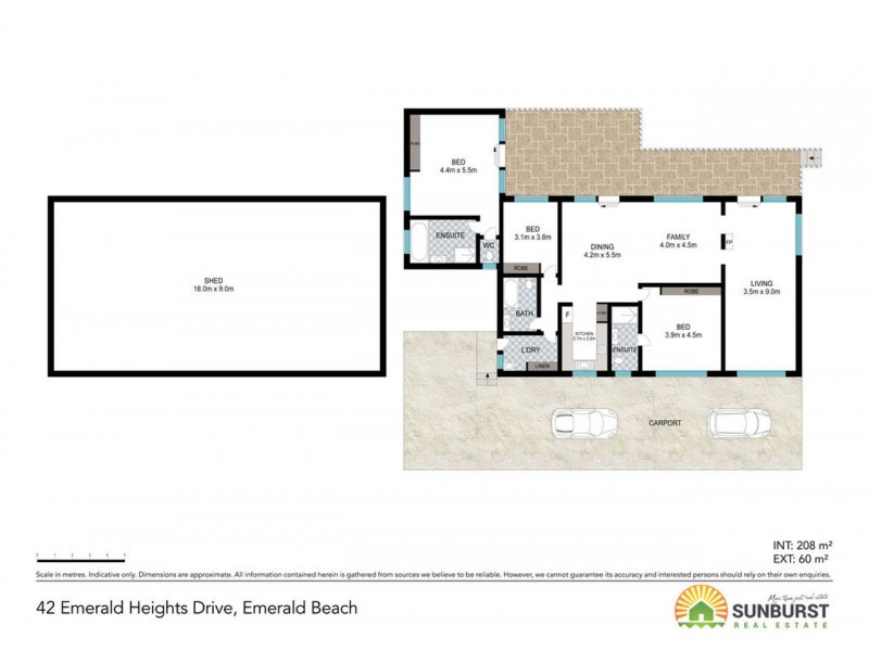 42 Emerald Heights Drive, Emerald Beach NSW 2456 Floorplan