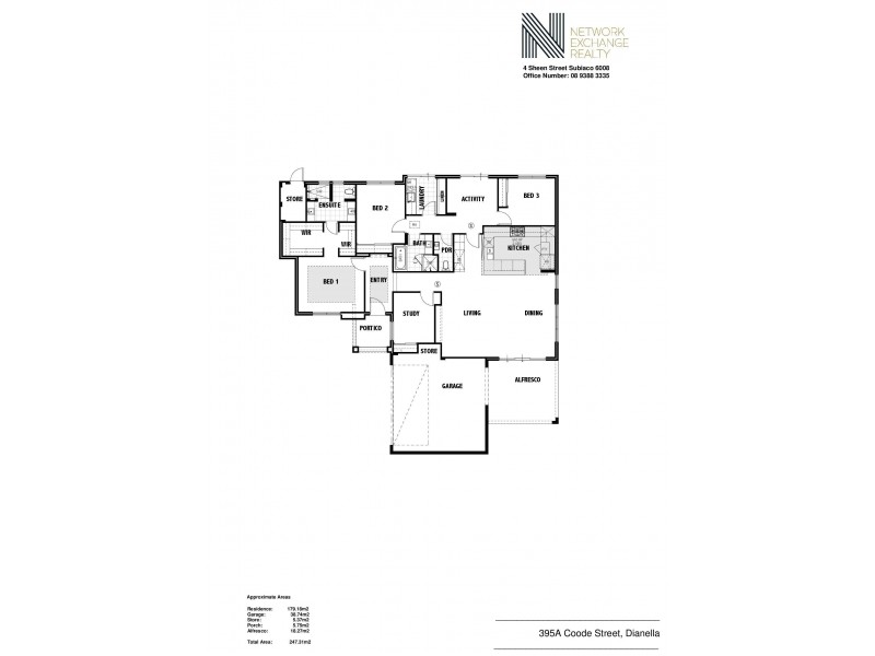 395A Coode Street, Dianella WA 6059 Floorplan