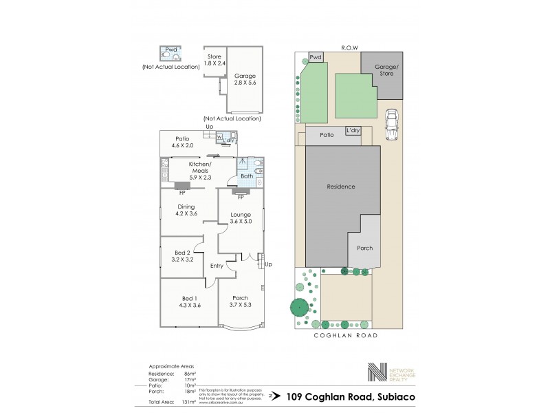 109 Coghlan Road, Subiaco WA 6008 Floorplan