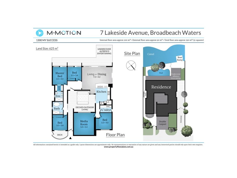 7 Lakeside Avenue, Broadbeach Waters QLD 4218 Floorplan