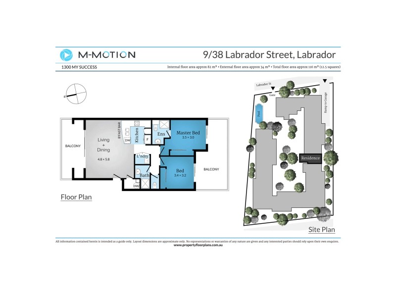 9/38 Labrador Street, Labrador QLD 4215 Floorplan