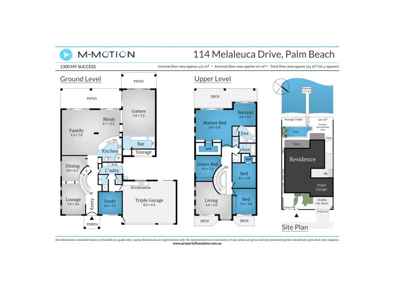 114 Melaleuca Drive, Palm Beach QLD 4221 Floorplan