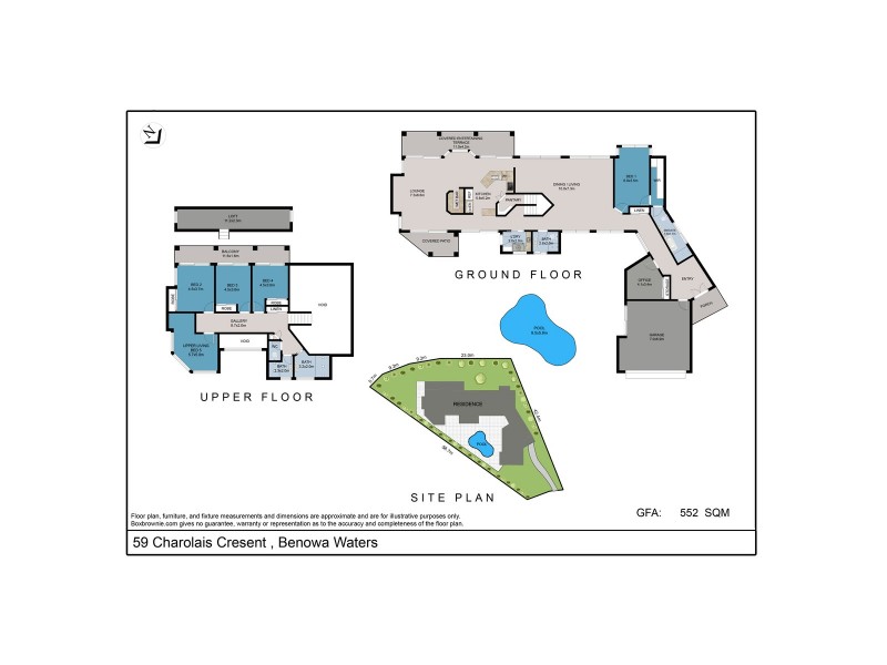 59 Charolais Crescent, Benowa Waters QLD 4217 Floorplan