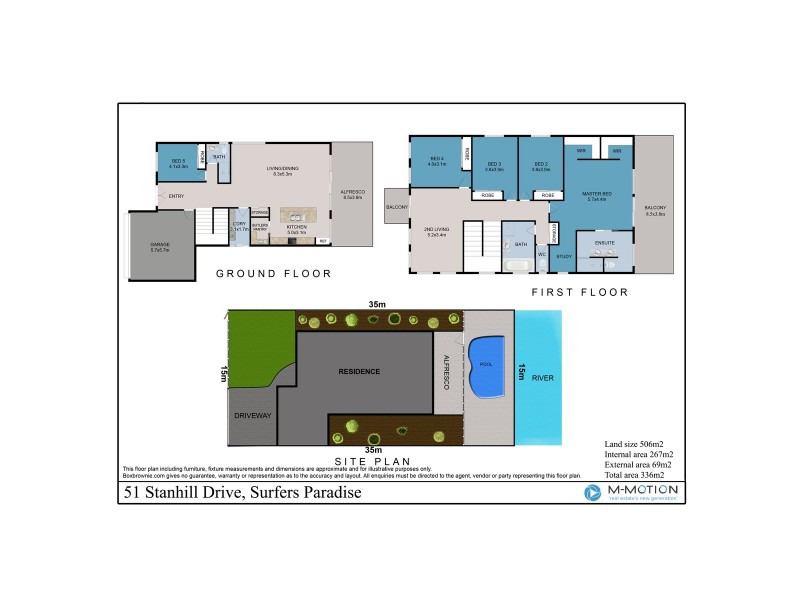 51 Stanhill Drive, Surfers Paradise QLD 4217 Floorplan