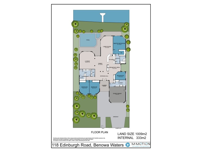 118 Edinburgh Road, Benowa Waters QLD 4217 Floorplan