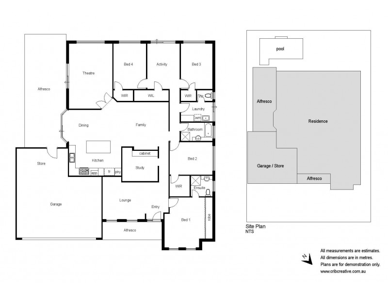43 Gundaring Turn, Canning Vale WA 6155 Floorplan