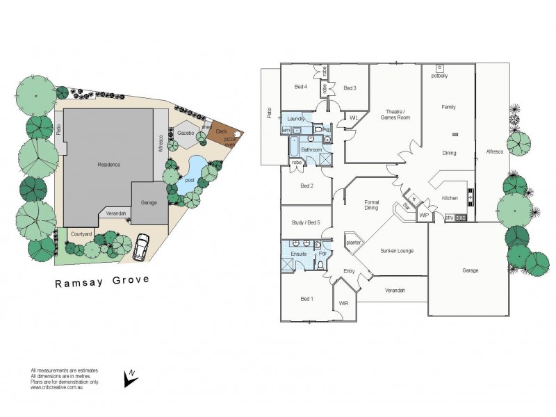 18 Ramsay Grove, Woodvale WA 6026 Floorplan