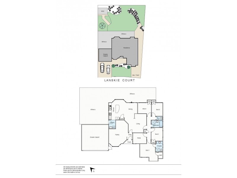 11 Lanskie Court, Joondalup WA 6027 Floorplan