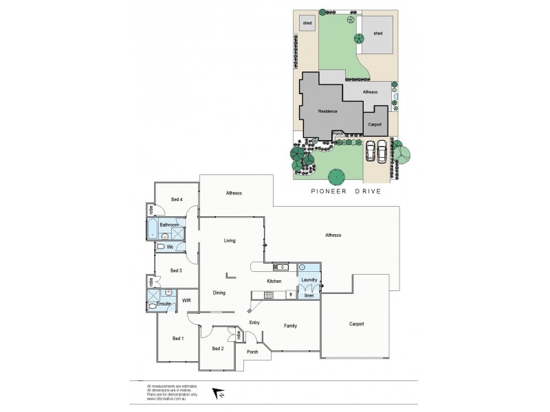 42 Pioneer Drive, Thornlie WA 6108 Floorplan