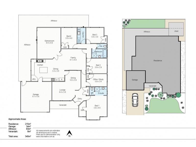 4 Brigham Court, Gosnells WA 6110 Floorplan