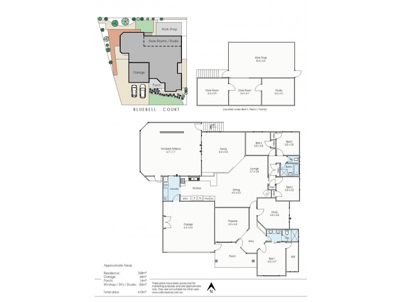 9 Bluebell Court, Thornlie WA 6108 Floorplan