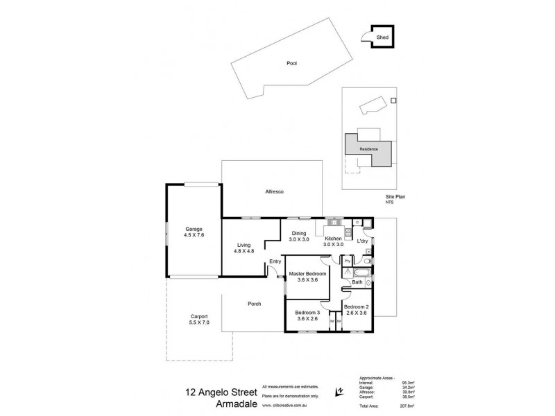 12 Angelo Street, Armadale WA 6112 Floorplan