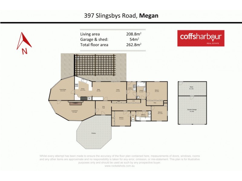 397 Slingbys Road, Megan NSW 2453 Floorplan