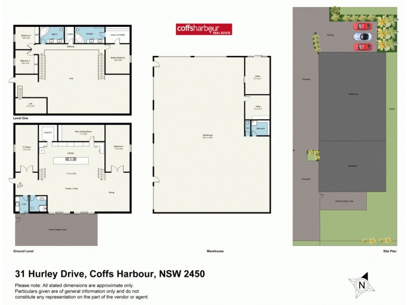 31 Hurley Drive, Coffs Harbour NSW 2450 Floorplan