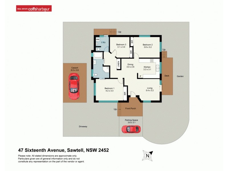 47B Sixteenth Avenue, Sawtell NSW 2452 Floorplan