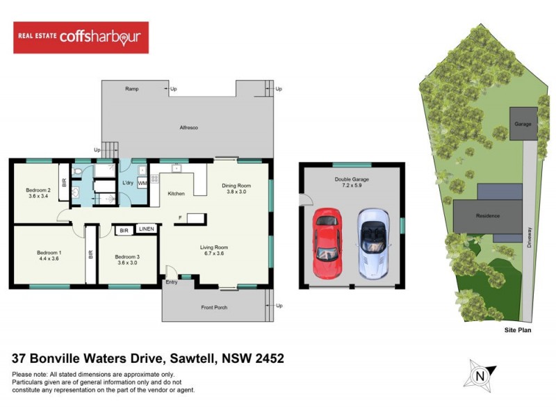 37 Bonville Waters Drive, Sawtell NSW 2452 Floorplan