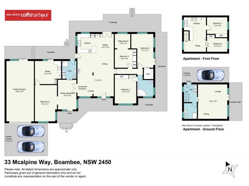 33 McAlpine Way, Boambee NSW 2450 Floorplan