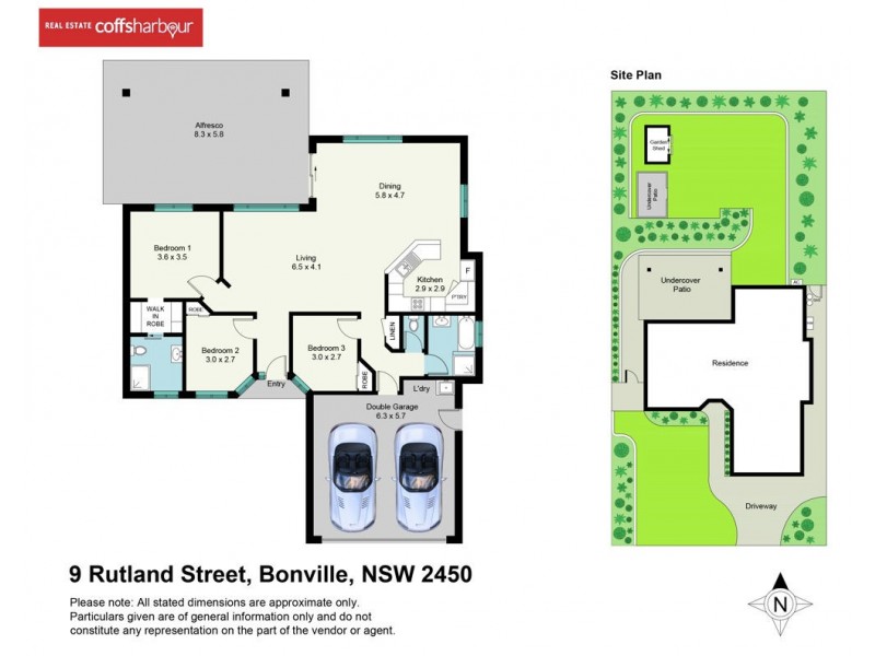 9 Rutland Street, Bonville NSW 2441 Floorplan