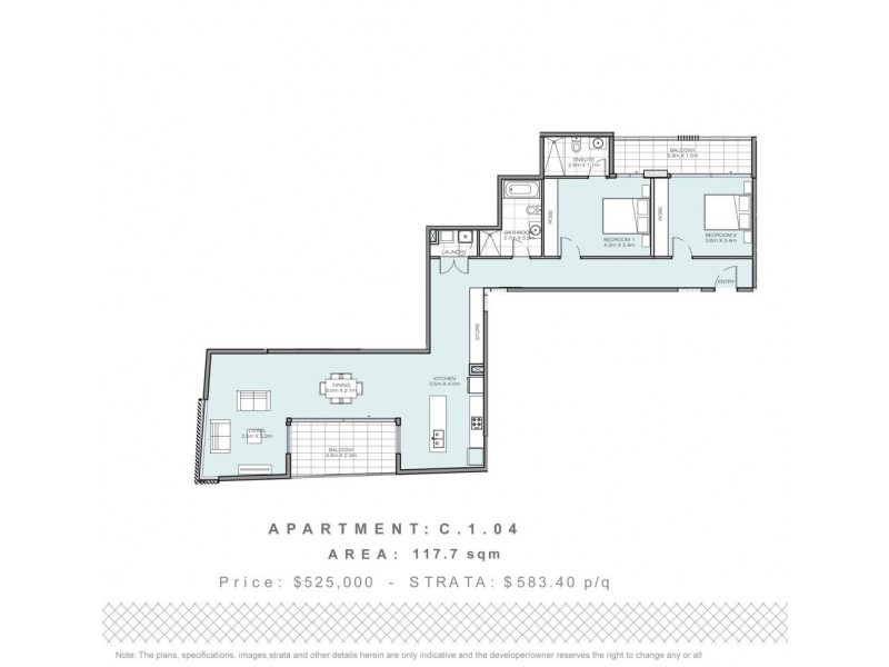 C.1.04 Church Street, Port Macquarie NSW 2444 Floorplan