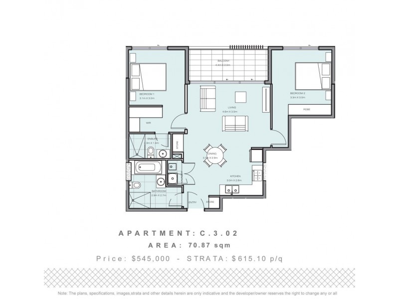 C.3.02 Church Street, Port Macquarie NSW 2444 Floorplan