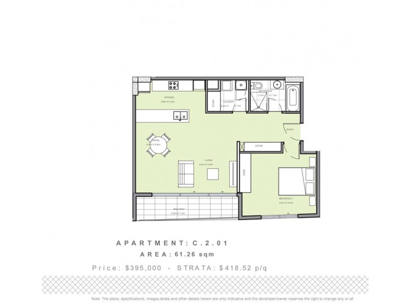 C.2.01 Church Street, Port Macquarie NSW 2444 Floorplan