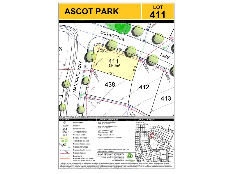 Lot 411 Ascot Park, Port Macquarie NSW 2444 Floorplan