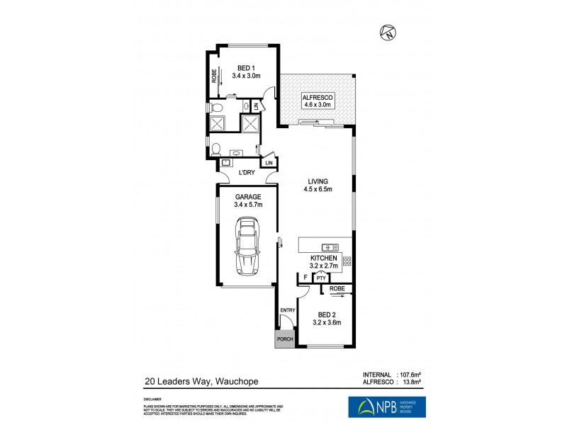 20 Leaders Way, Wauchope NSW 2446 Floorplan