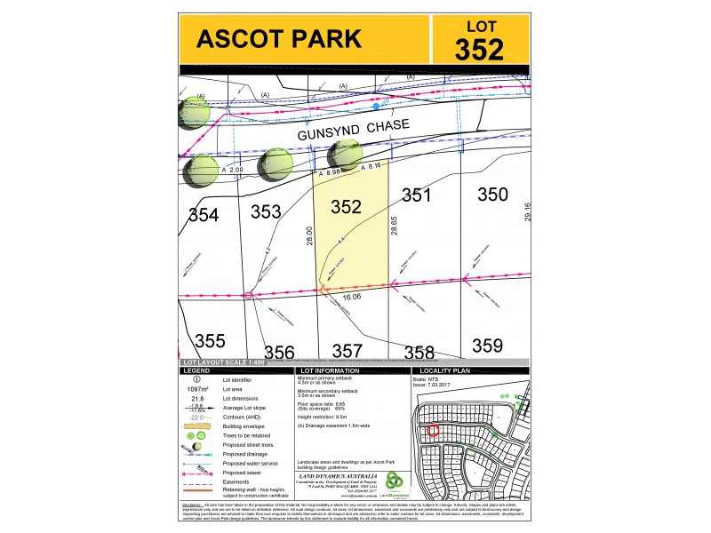 Lot 352 Ascot Park, Port Macquarie NSW 2444 Floorplan