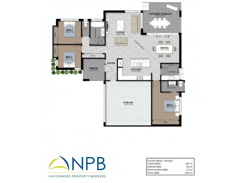2/20 St Lucia Place, Bonny Hills NSW 2445 Floorplan