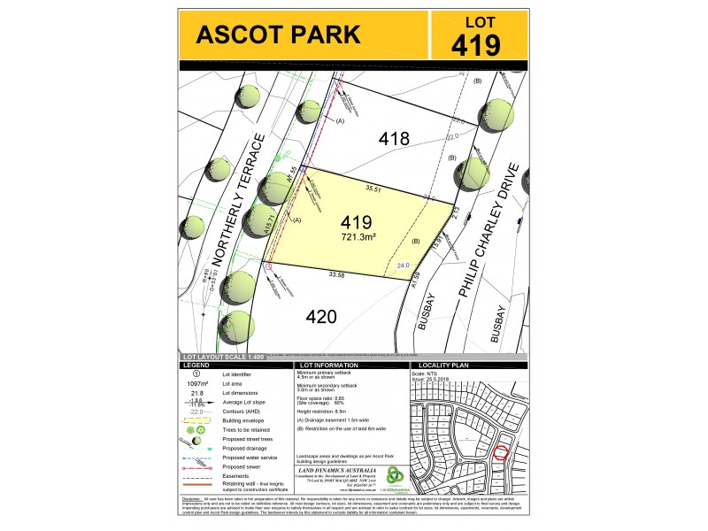 Lot 419 Ascot Park, Port Macquarie NSW 2444 Floorplan