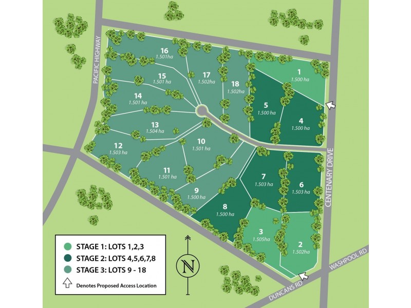 Clarenza Rise Estate, Cnr Duncans Road & Centenary Drive, Grafton NSW 2460 Floorplan