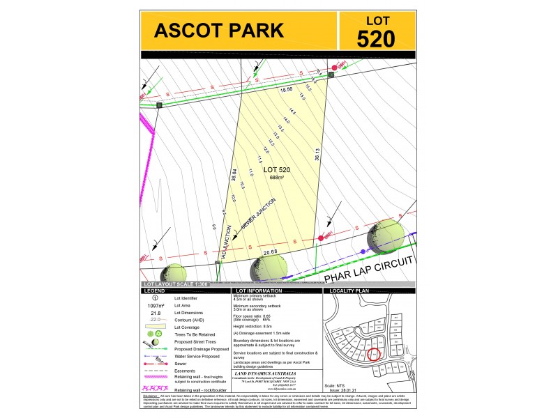 Lot 520 Ascot Park, Port Macquarie NSW 2444 Floorplan