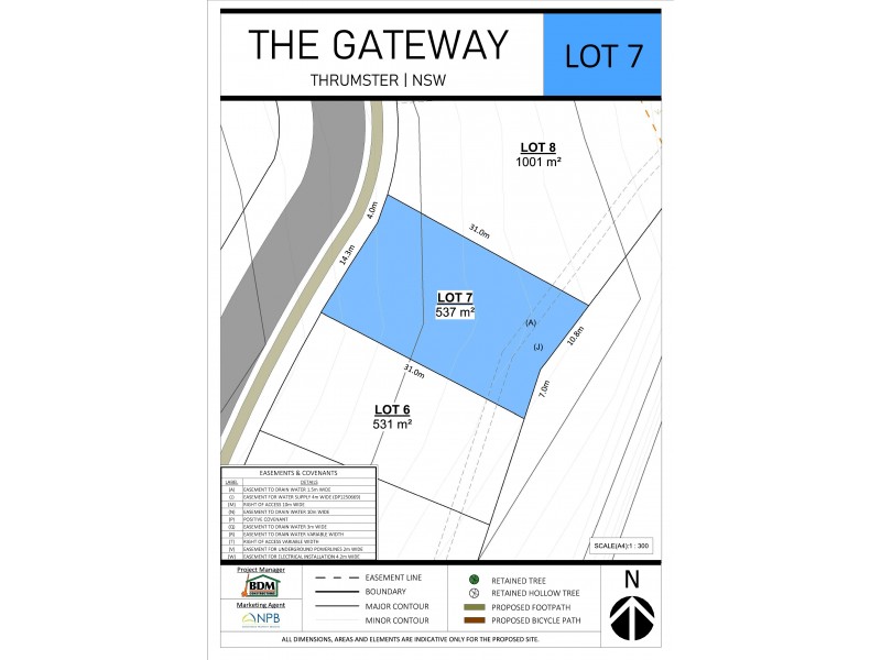Lot 7 The Gateway 556 John Oxley Drive Thrumster, Port Macquarie NSW 2444 Floorplan