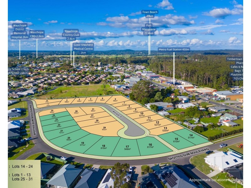 Lot 16 The Mill Estate, Spotted Gum Boulevard, Wauchope NSW 2446