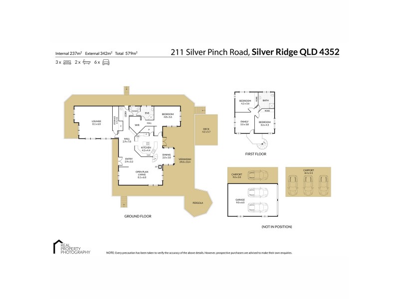 211 Silver Pinch Road, Silver Ridge QLD 4352 Floorplan