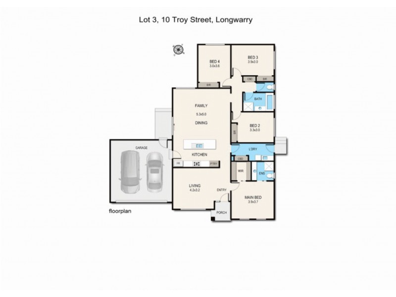 3/10 Toy Street, Longwarry VIC 3816 Floorplan