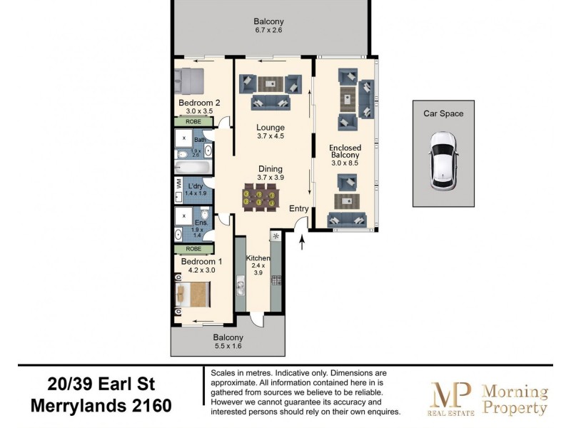 20/39 Earl Street, Merrylands NSW 2160