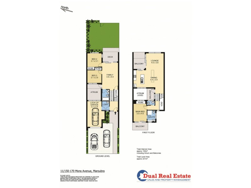 11/150-170 Mons Avenue, Maroubra NSW 2035 Floorplan
