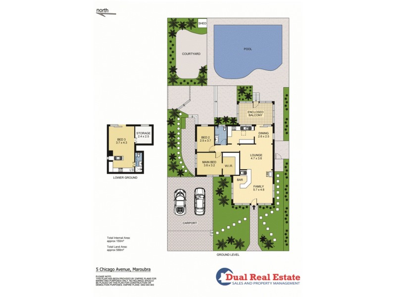 5 Chicago Avenue, Maroubra NSW 2035 Floorplan
