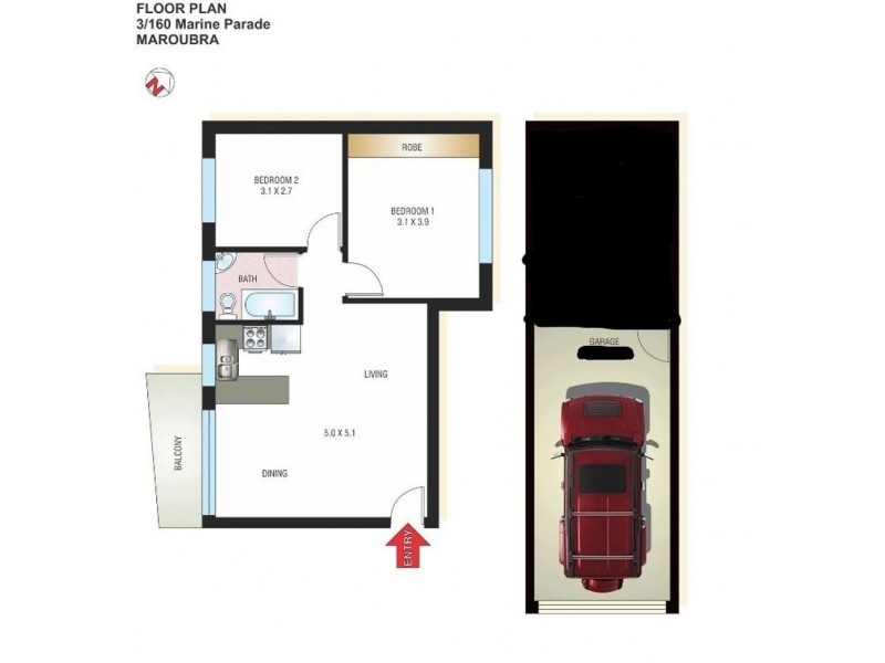 3/160 Marine Parade, Maroubra NSW 2035