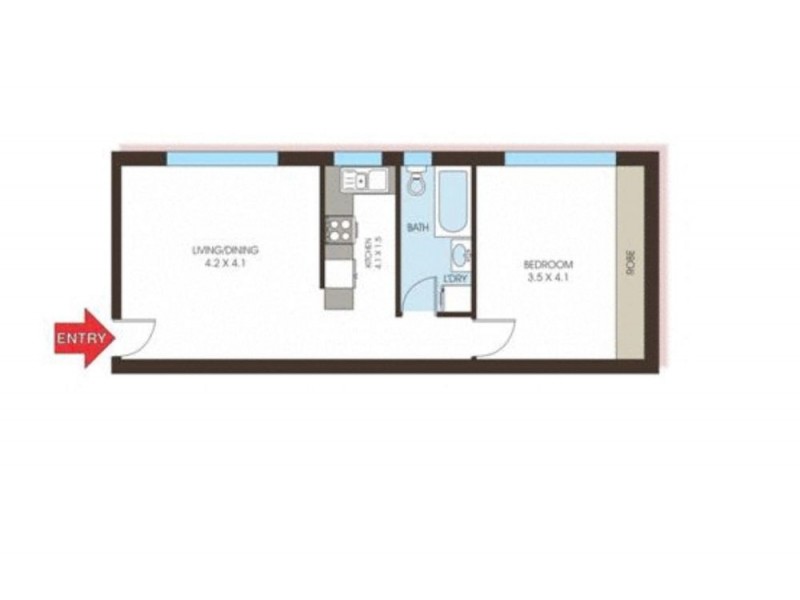28/559 Anzac Parade, Kingsford NSW 2032 Floorplan