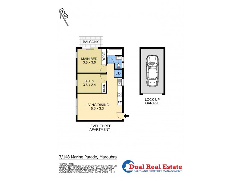 7/148 Marine Parade, Maroubra NSW 2035 Floorplan